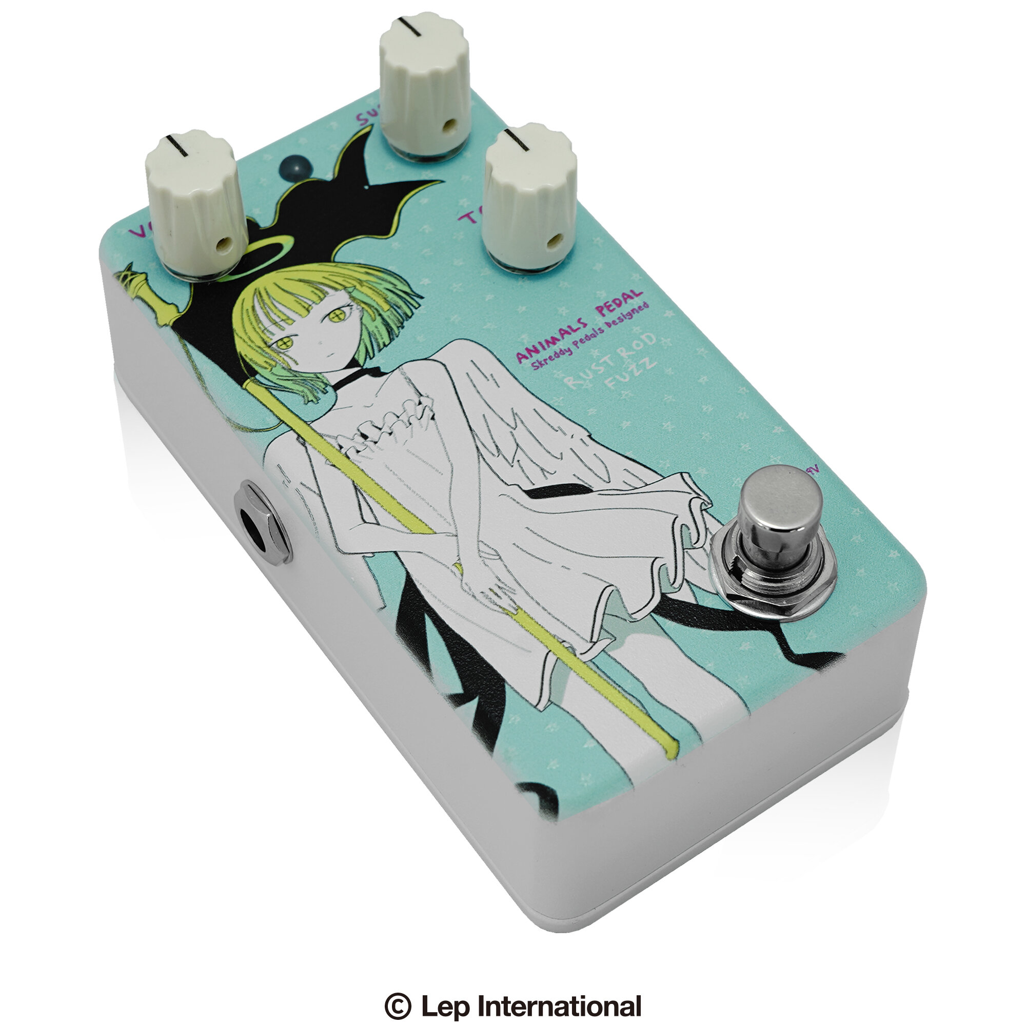 Animals Pedal / Custom Illustrated 018 RUST ROD FUZZ by NOTA